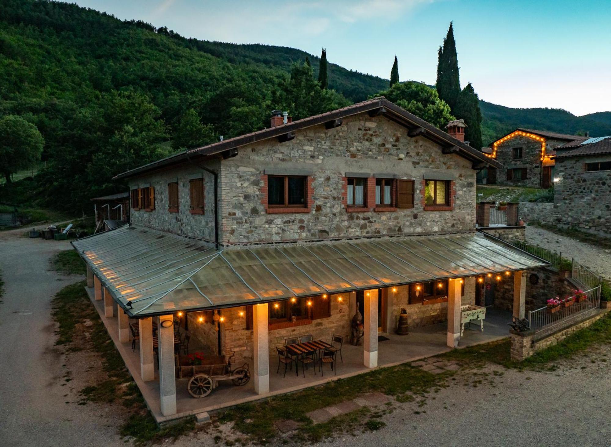 Agriturismo Villaggio Eden ปิเอเว ซานโต สเตฟาโน ภายนอก รูปภาพ