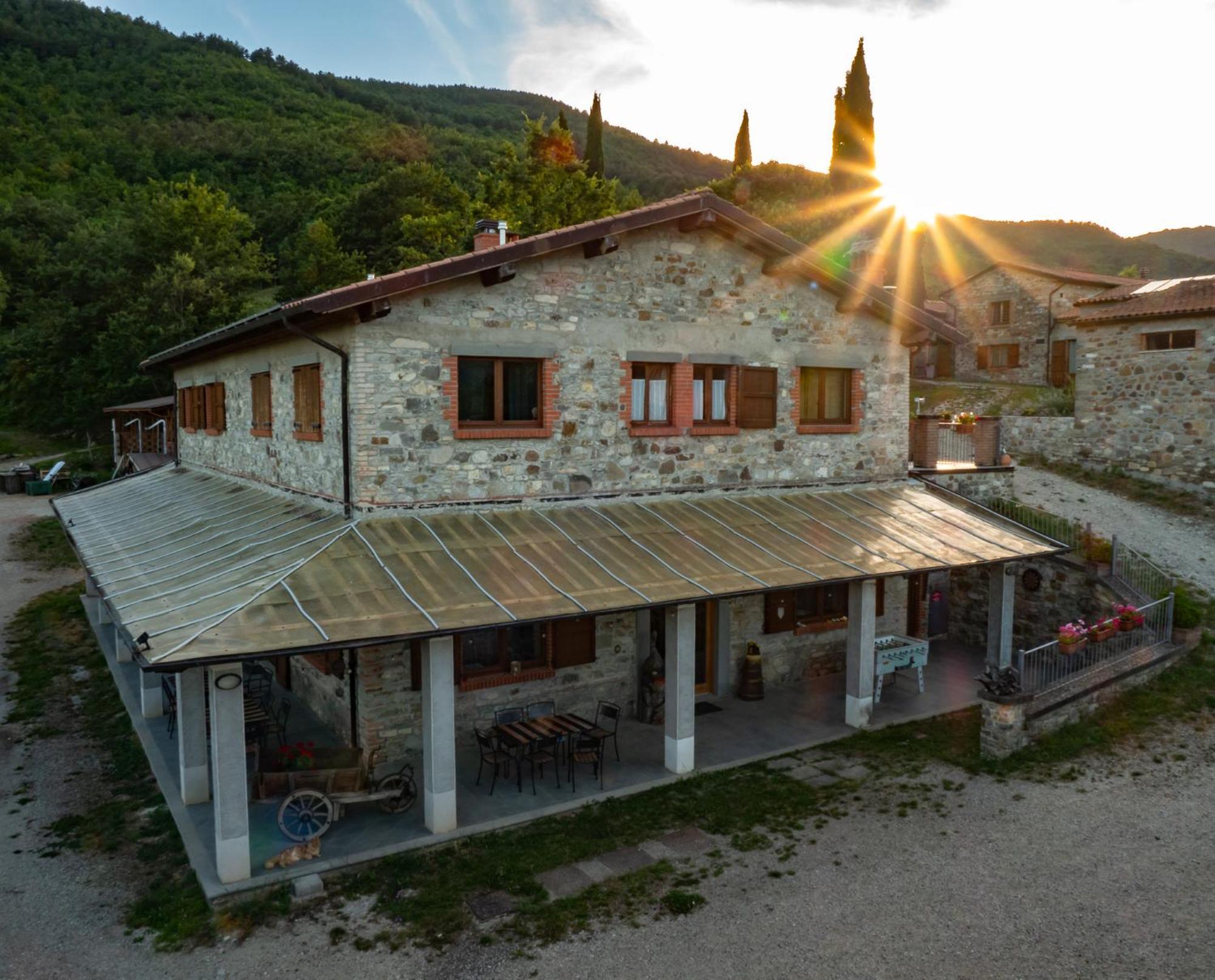 Agriturismo Villaggio Eden ปิเอเว ซานโต สเตฟาโน ภายนอก รูปภาพ