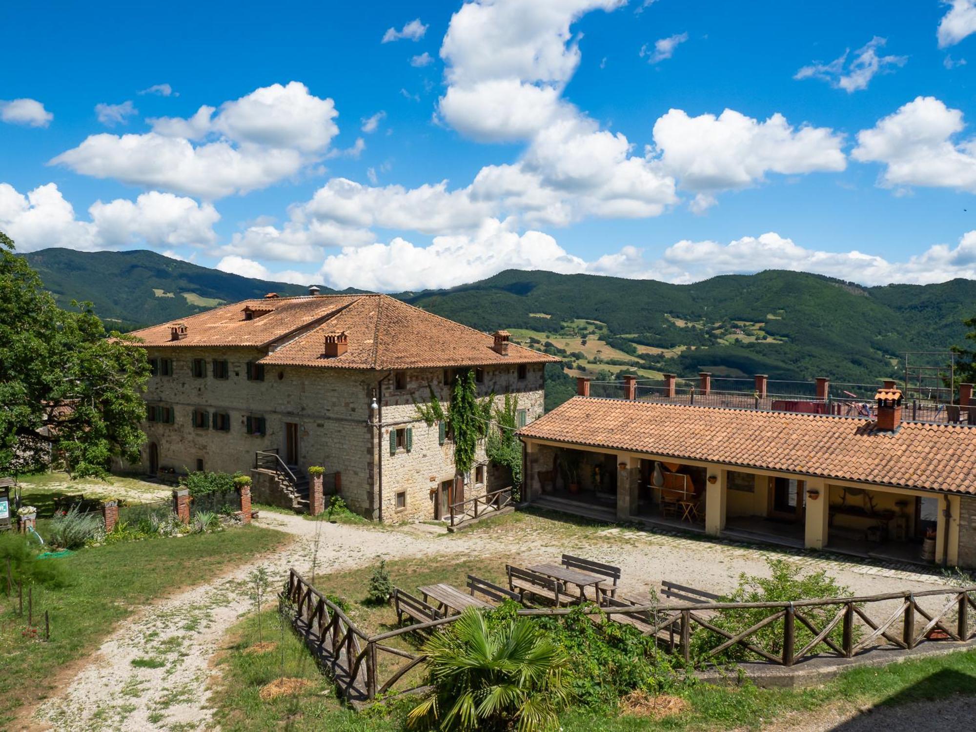 Agriturismo Villaggio Eden ปิเอเว ซานโต สเตฟาโน ภายนอก รูปภาพ
